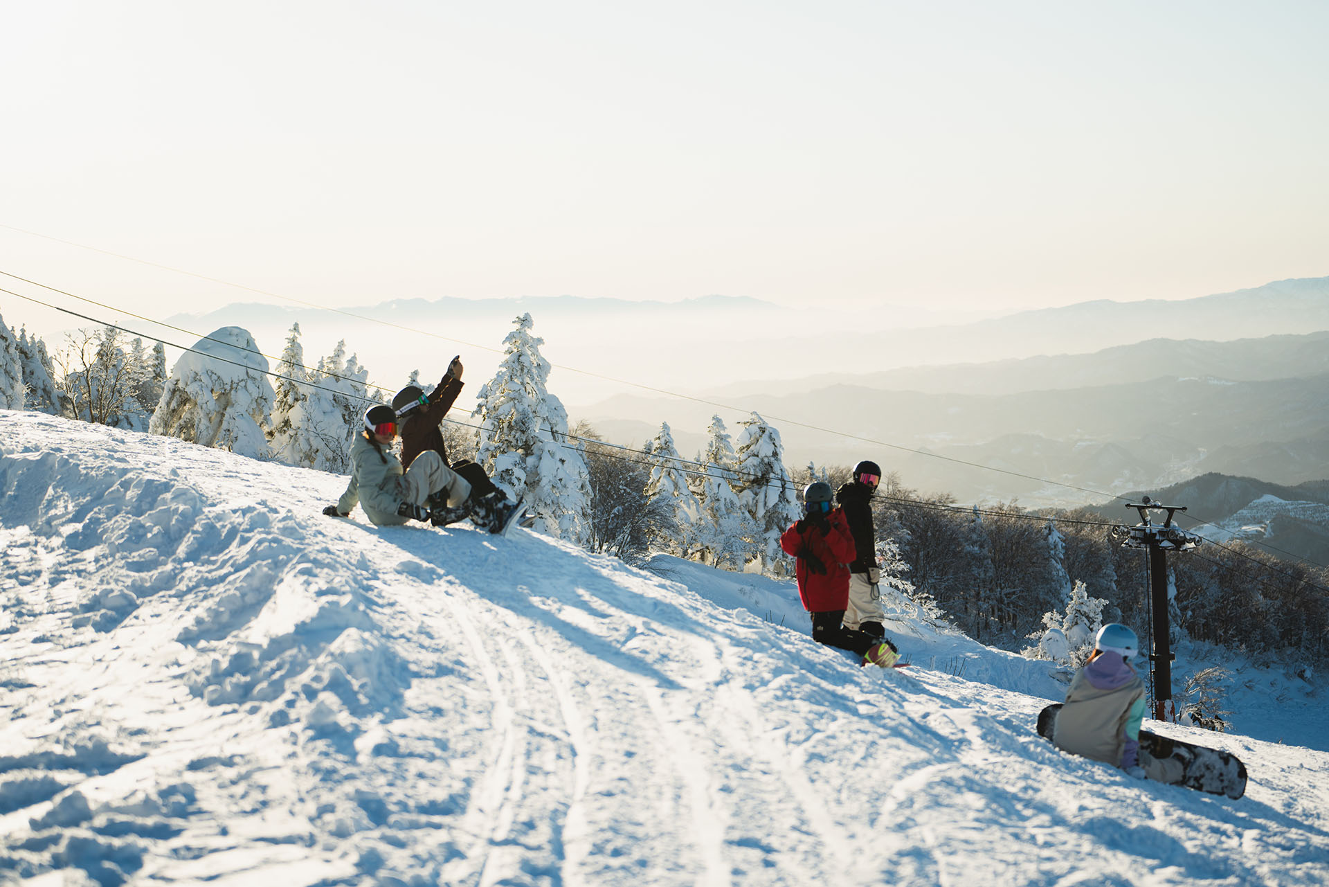 BCJoy in Zoa Japan Snowboarding. The Boardroom JP Hakuba